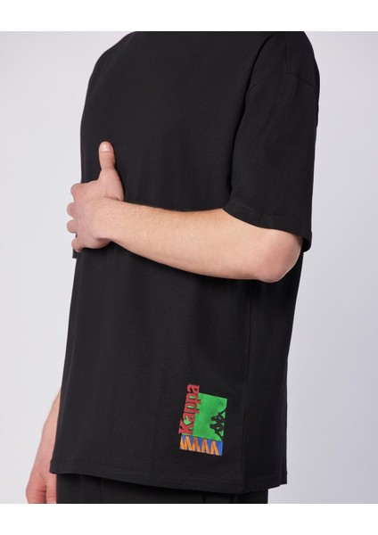 Forit Tee Erkek Siyah Comfort Fit Tişört