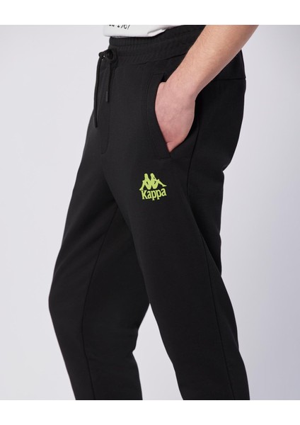 Tarsty Pant Erkek Siyah Regular Fit Eşofman Altı