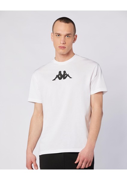 Ostel Tee Erkek Beyaz Comfort Fit Tişört