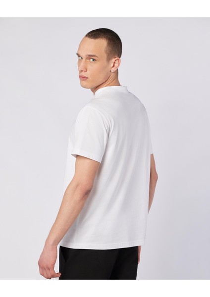 Ostel Tee Erkek Beyaz Comfort Fit Tişört fırsatları