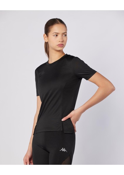 Eria Tur Kadın Siyah Regular Fit Tişört modelleri
