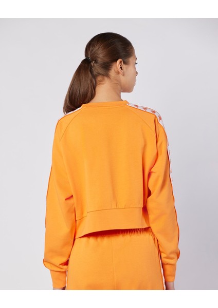 222 Banda Marbella Tur Kadın Koyu Turuncu Regular Fit Sweatshirt indirimleri