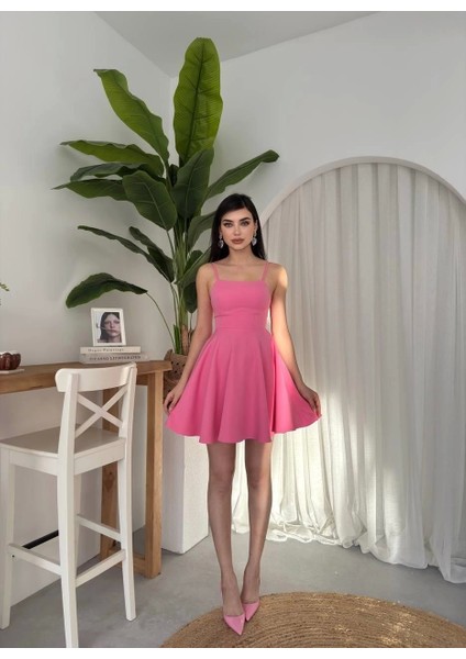 Pole Ip Askılı Elbise