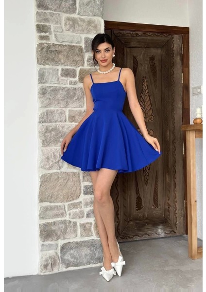 Pole Ip Askılı Elbise