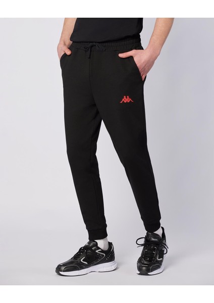 Ostel Pant Erkek Siyah Regular Fit Eşofman Altı
