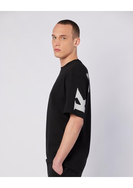Jose Tee Erkek Siyah Regular Fit Tişört