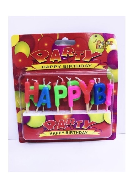 Renkli Happy Birthday Mum