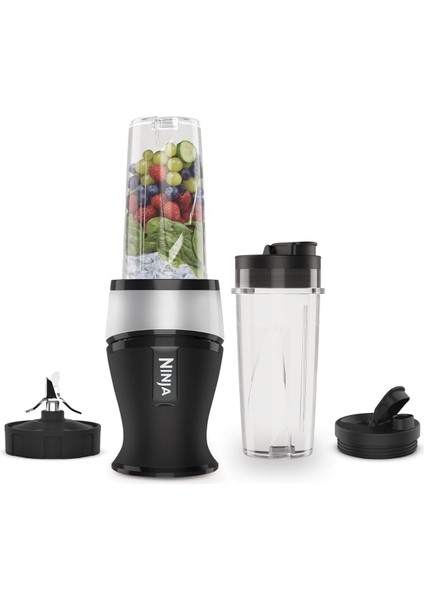 700W Ince Blender ve Smoothie Yapıcı, 2x 470ML Kapaklı Bardaklar - Güçlü Kişisel Blender