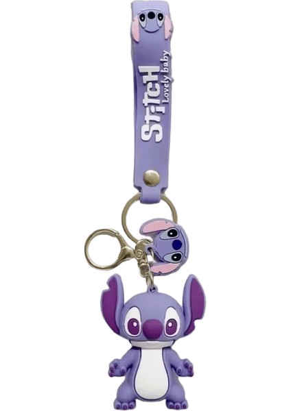 Disney Yaratıcı Karikatür 3D Silikon Dikiş Kolye Anahtarlık Kadınlar Erkekler Gençler Sırt Çantası Araba Anahtarları Aksesuarları Hayranları Hediyeler RENK:QKC0019 (Yurt Dışından)
