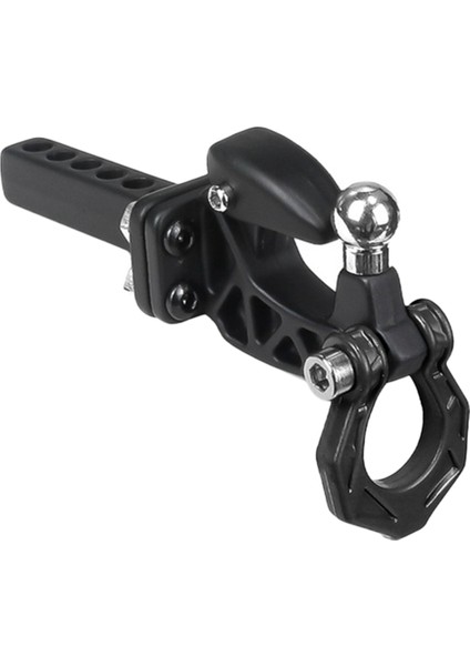 Metal Arka Tampon Çekme Römork Kancası Bırakma Bağlantısı Alıcısı 1/8 1/10 Rc Paletli Araba Eksenel SCX10 Trx4 D90 Yükseltme Parçaları A (Yurt Dışından)