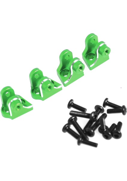 Rc Araba Yükseltme Alt Bağlantı Çubuğu Sabitleme Koltuğu Takımı Losı 1/18 Mini Lmt 4x4 Fırçalanmış Canavar Kamyon Rc Araba Yükseltme Parçaları Yeşil (Yurt Dışından)