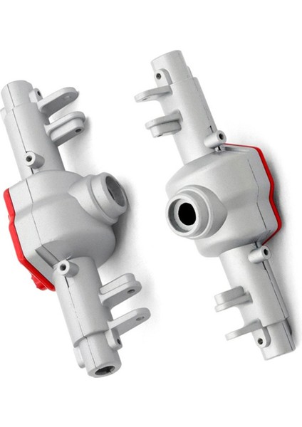 Metal Yükseltme Ön ve Arka Montaj Kabuk Takımı Mn Model 1/12 MN128 MN86 G500 Rc Yükseltmeleri Araba Parçaları Gümüş (Yurt Dışından)