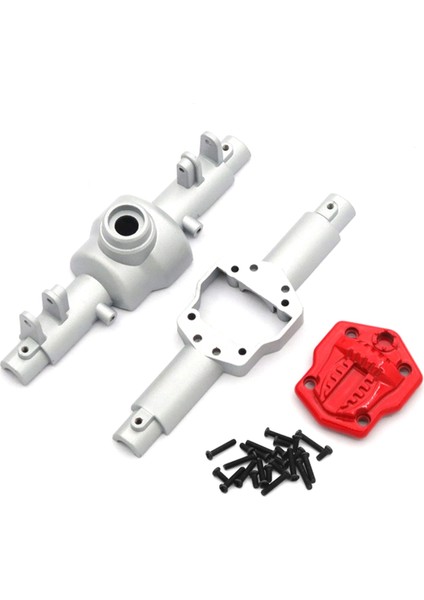 Metal Yükseltme Ön ve Arka Montaj Kabuk Takımı Mn Model 1/12 MN128 MN86 G500 Rc Yükseltmeleri Araba Parçaları Gümüş (Yurt Dışından)