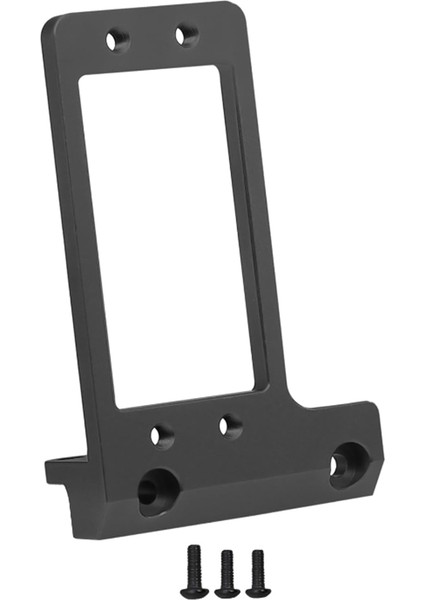 Alüminyum Alaşımlı Ön Aks Bat Servo Montajı 1/10 SCX10 Iıı AR45P Portal Aks Lcg Şasi Servo Braketi Siyah (Yurt Dışından)