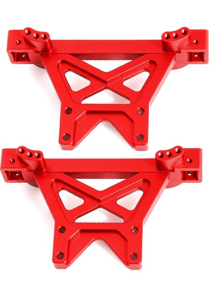 Rc Araba Yükseltme Ön ve Arka Amortisör Kiti Traxxas 1/10 E-Maxx/t-Maxx Rc Araba Yükseltme Parçaları Kırmızı (Yurt Dışından)