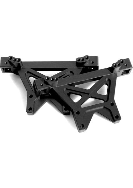 Rc Araba Yükseltme Ön ve Arka Amortisör Seti Traxxas 1/10 E-Maxx/t-Maxx Rc Araba Yükseltme Parçaları Siyah (Yurt Dışından)