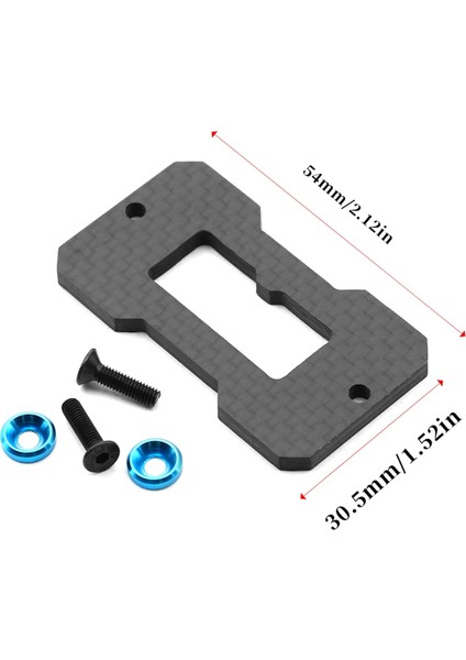 Rc Direksiyon Dişlisi Yuvası Güçlendirme Plakası 1/10 Tamiya TT02 Rc Araba Yükseltme Parçaları Aksesuarları (Yurt Dışından) fırsatları