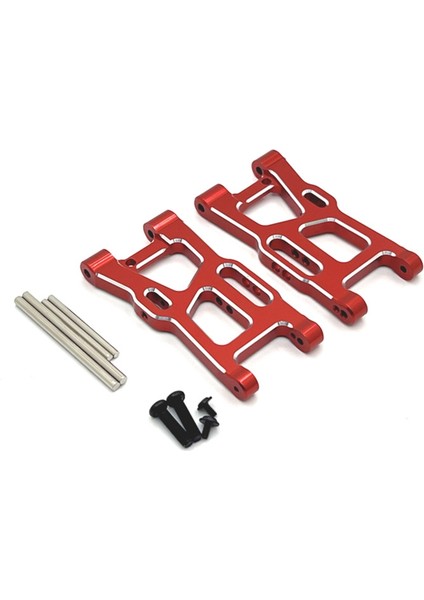 Rc Araba Yükseltme Ön Salıncak Kolu Seti Jjrc C8803 Wltoys 1/14 144016 1/12 124016 Rıaarıo XDKJ-001 Rc Araba Parçaları Kırmızı (Yurt Dışından)