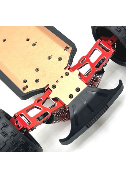 Rc Araba Yükseltme Ön Salıncak Kolu Seti Jjrc C8803 Wltoys 1/14 144016 1/12 124016 Rıaarıo XDKJ-001 Rc Araba Parçaları Kırmızı (Yurt Dışından)