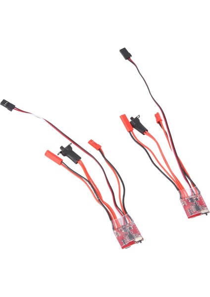 2 Adet Rc Araba 30A Esc Ileri Geri Fırça Fren Çift Yönlü Esc Motor Hız Kontrol Cihazı 1/16 1/18 1/24 Araba Tekne Tankı (Yurt Dışından)