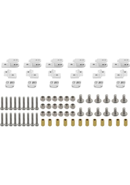 Set Yaprak Yaylı Sönümleme Süspansiyon Aksesuarları 1/16 Mn Wpl Model Araba B36 B16 Jjrc Q60 Q63 Q75 Feiyu Gümüş (Yurt Dışından)