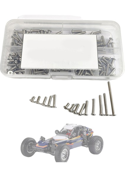 Metal M3 Vida Bağlantı Elemanı Takımı Tamiya Bbx BB01 Bb-01 1/10 Rc Araba Yedek Parçaları Yükseltme Aksesuarları Onarım Aletleri (Yurt Dışından) modelleri
