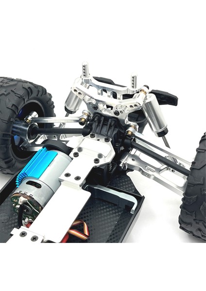 Wltoys 1/14 144018 Rc Araba Yükseltme Aksesuarları Gümüş Ön ve Arka Kabuk Sütunları Kiti (Yurt Dışından) modelleri