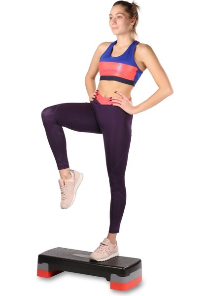 2 Kademeli Kaymaz Taban Fitness Egzersiz Step Tahtası + Denge Topu modelleri