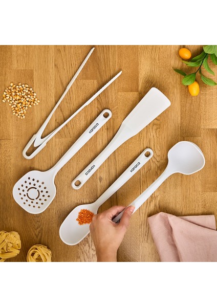 Chef's Star 5 Parça Servis Seti Krem fiyatları