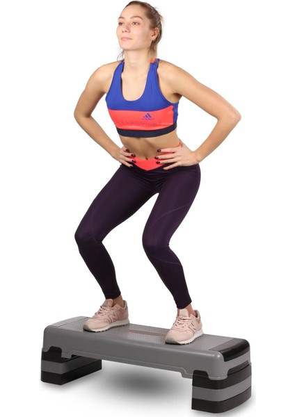 3 Kademeli Kaymaz Taban Fitness Egzersiz Step Tahtası fırsatları