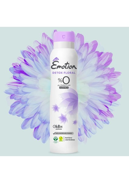 Detox Floral Kadın Deodorant 6X150ML