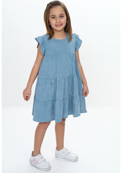 Kız Çocuk Yıkamalı Elbise modelleri