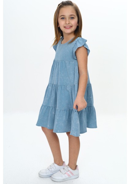Kız Çocuk Yıkamalı Elbise indirimleri