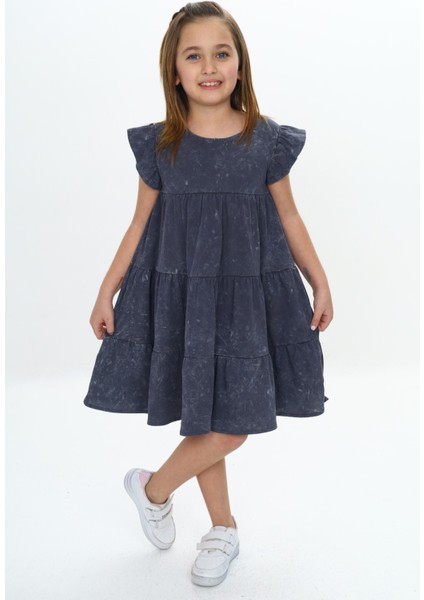 Kız Çocuk Yıkamalı Elbise indirimleri