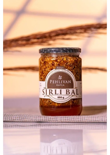 Sırlı Bal Cam Kavanoz 850 gr