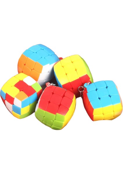 1/5/10 Adet Mini Sihirli Küp Çocuklar Için Yapboz Küpleri, Anahtarlık Oyuncakları, Başlangıç, Profesyonel, Çocuklar Için Oyuncaklar, 3X3X3RENK:1 Adet (Yurt Dışından)