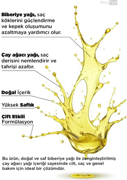 Biberiye Yağı Kompleksi Çay Ağacı Yağı 30 ml