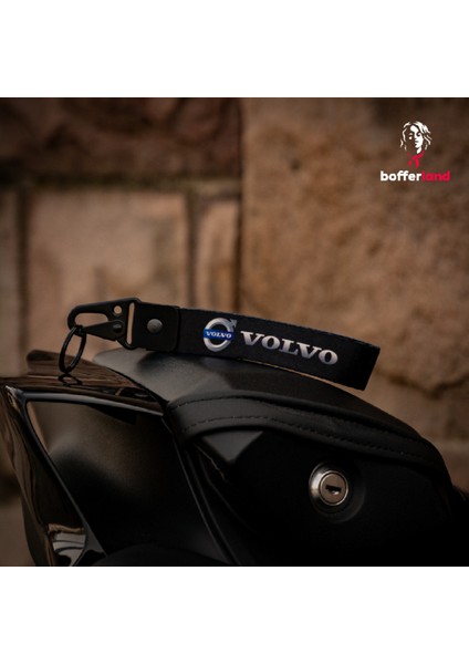 Ride Tag Motosiklet Otomobil Kumaş Kancalı Anahtarlık 34