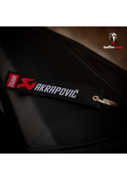 Ride Tag Motosiklet Otomobil Kumaş Kancalı Anahtarlık 02