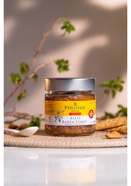 Ballı Badem Ezmesi Şeker Ilavesiz 200 gr