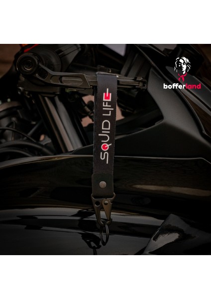 Ride Tag Motosiklet Otomobil Kumaş Kancalı Anahtarlık 45 indirimleri