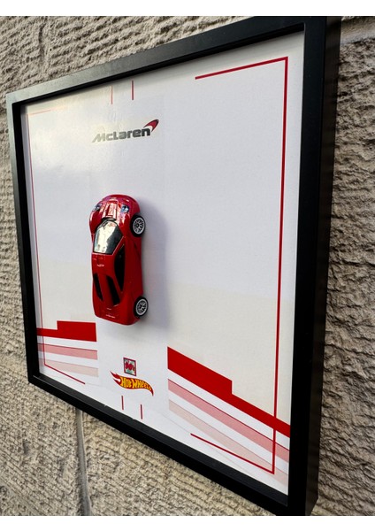 Çerçeveli 20 x 20 Ebatlı Model Araç Mclaren 90 modelleri