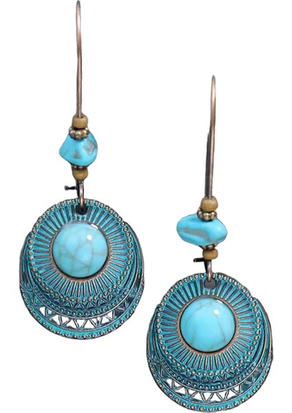 Lüks Kristal Çiçek Püskül Damla Küpe Kadınlar Için Parlak Zirkon Opal Uzun Dangle Küpe Kızlar Parti Düğün Takı Hediye Metal RENK:ER22Y1237 (Yurt Dışından)