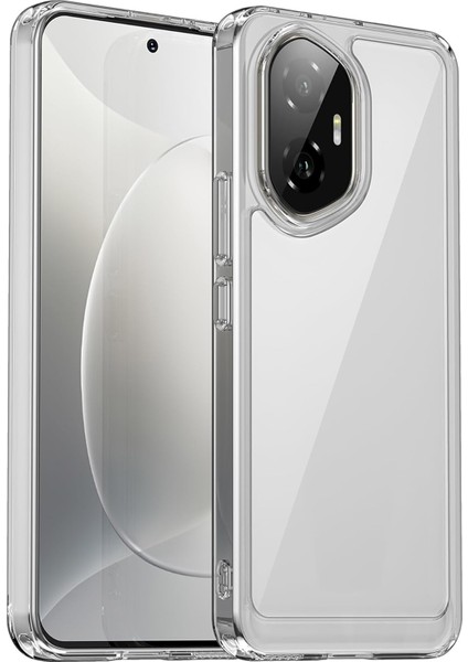 Honor 300 Pro Shield Serisi Darbeye Dayanıklı Yarı Esnek Plastik Tpu Kılıf - AL8100