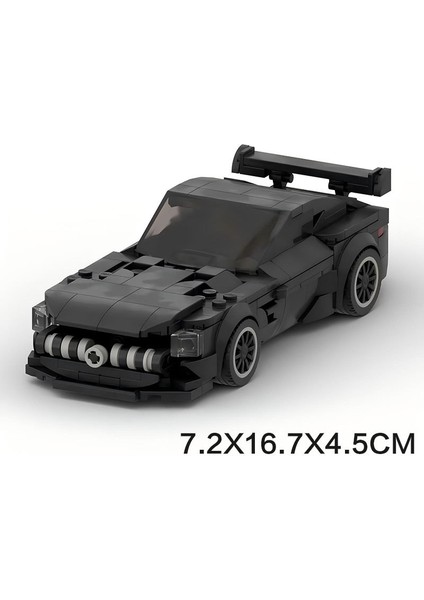 Moc Bulmaca Seti Oyuncak Modeli, Mercedes-Benz Spor Arabaya Monte Edilmiş Model Araba, Erkeklere Uygun Yaratıcı Monte Edilmiş Çocuk Hediyesi (369PCS) (Yurt Dışından)