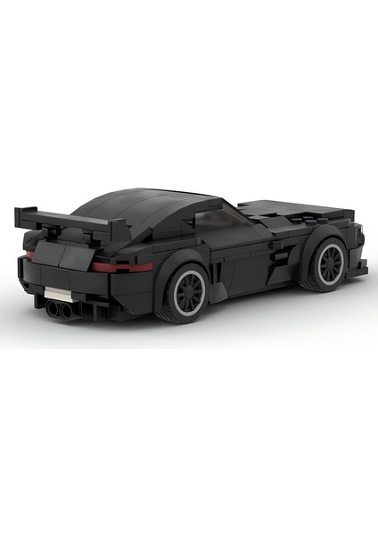 Moc Bulmaca Seti Oyuncak Modeli, Mercedes-Benz Spor Arabaya Monte Edilmiş Model Araba, Erkeklere Uygun Yaratıcı Monte Edilmiş Çocuk Hediyesi (369PCS) (Yurt Dışından)