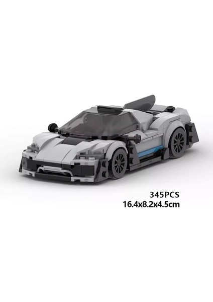 Moc Bulmaca Seti Oyuncak Modeli, Mercedes-Benz Amg One 8 Izgaralı Monte Edilmiş Model Araba, Erkekler Için Uygun Yaratıcı Monte Edilmiş Çocuk Hediyesi (345PCS) (Yurt Dışından)