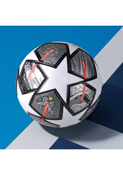 Uefa Şampiyonlar Ligi Futbol Sıcak Bondedfootball Yama Deri Dikişsiz Pu 4 Boyut 5 (Yurt Dışından)