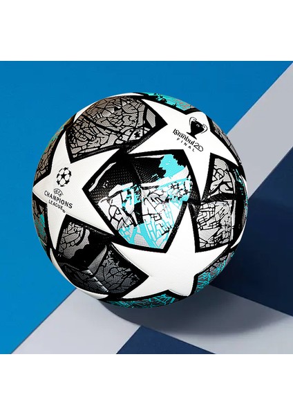 Uefa Şampiyonlar Ligi Futbol Sıcak Bondedfootball Yama Deri Dikişsiz Pu 4 Boyut 5 (Yurt Dışından)