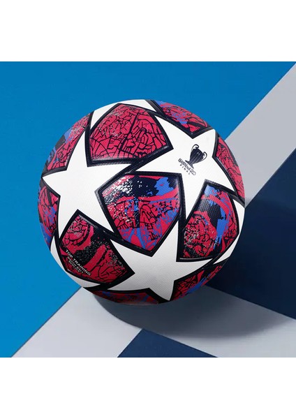 Uefa Şampiyonlar Ligi Futbol Sıcak Bondedfootball Yama Deri Dikişsiz Pu 4 Boyut 5 (Yurt Dışından)